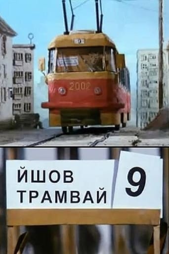 Straßenbahn Nr. 9 fährt